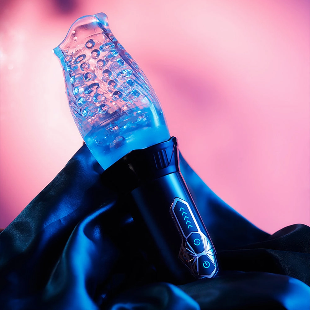 360° Automatic Rotating Transparent Blowjob Masturbator Cup
