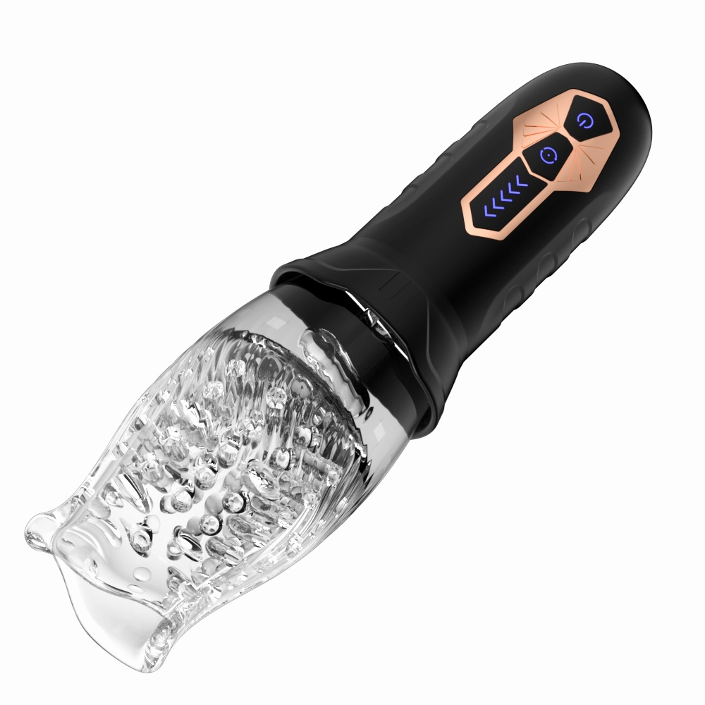 360° Automatic Rotating Transparent Blowjob Masturbator Cup