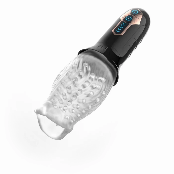 360° Automatic Rotating Transparent Blowjob Masturbator Cup