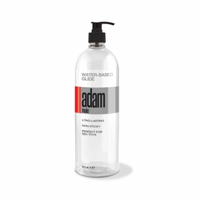 AdamMale® Water-Based Glide, 34 fl. oz. (1005.5 mL) Bottle