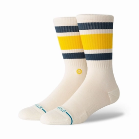 Adult Crew Socks - Boyd ST - Cream
