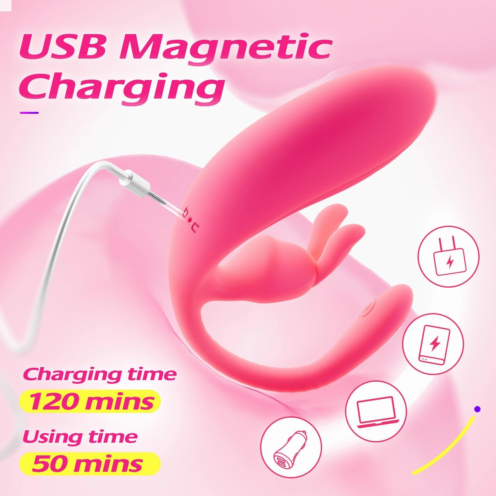 App Clitoral Vibrator with Dual motors
