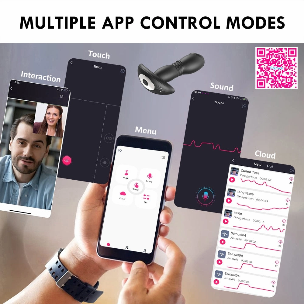 APP Control Anal Vibrator