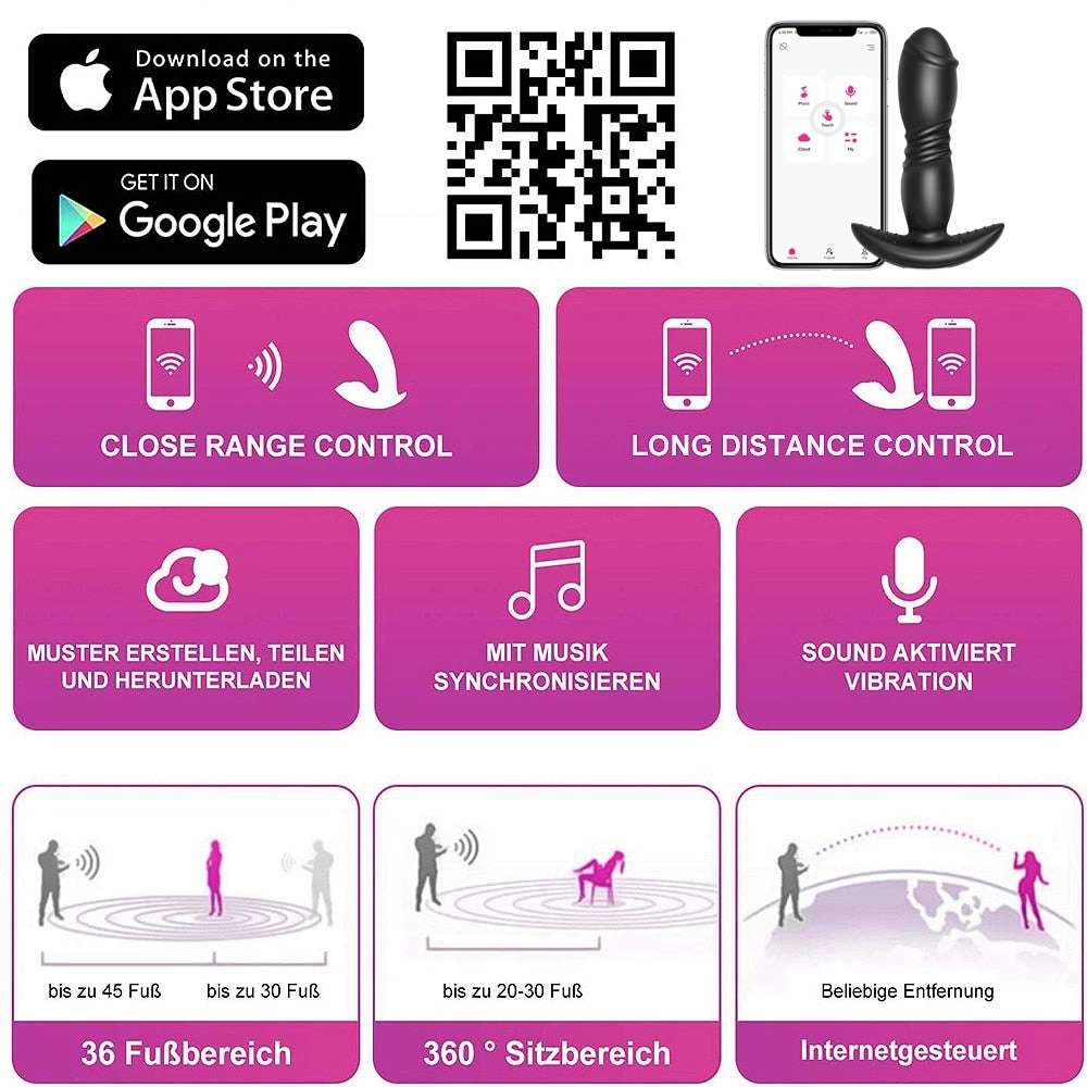 APP Control Anal Vibrator