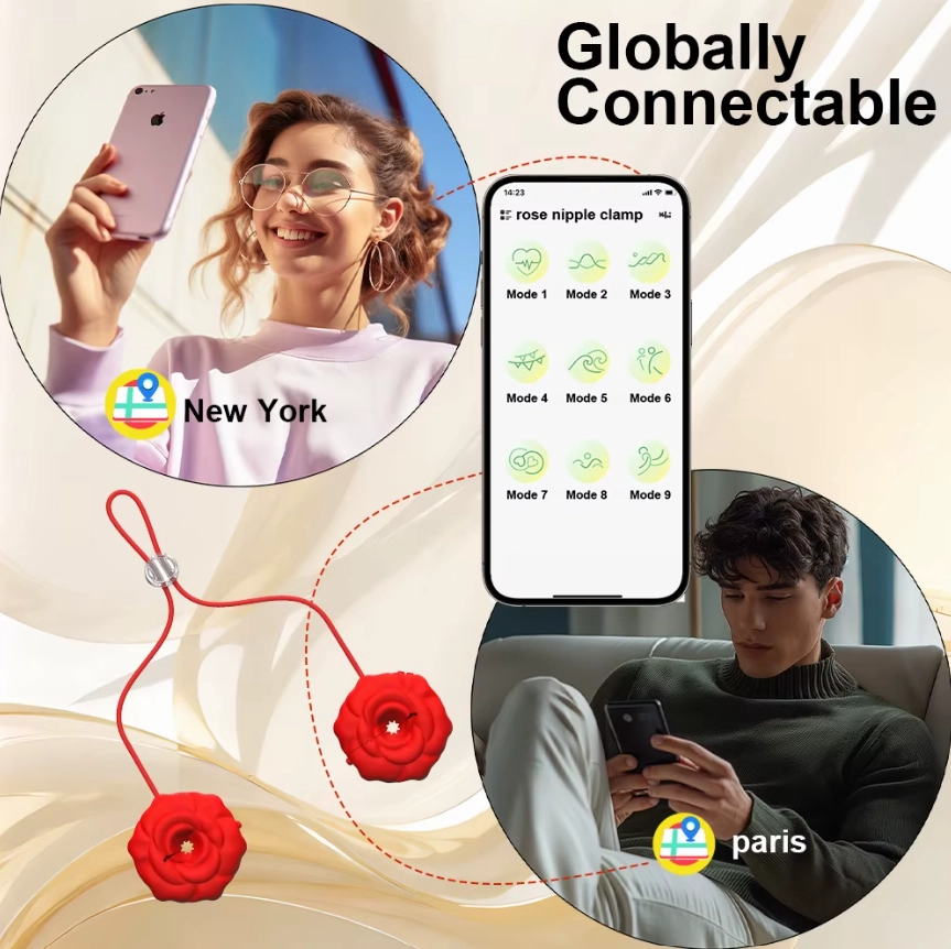 App Control Nipple Vibrator