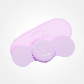Aura - Wireless   Rechargeable Purple TENS Device for Period Pain Relief with Travel Case