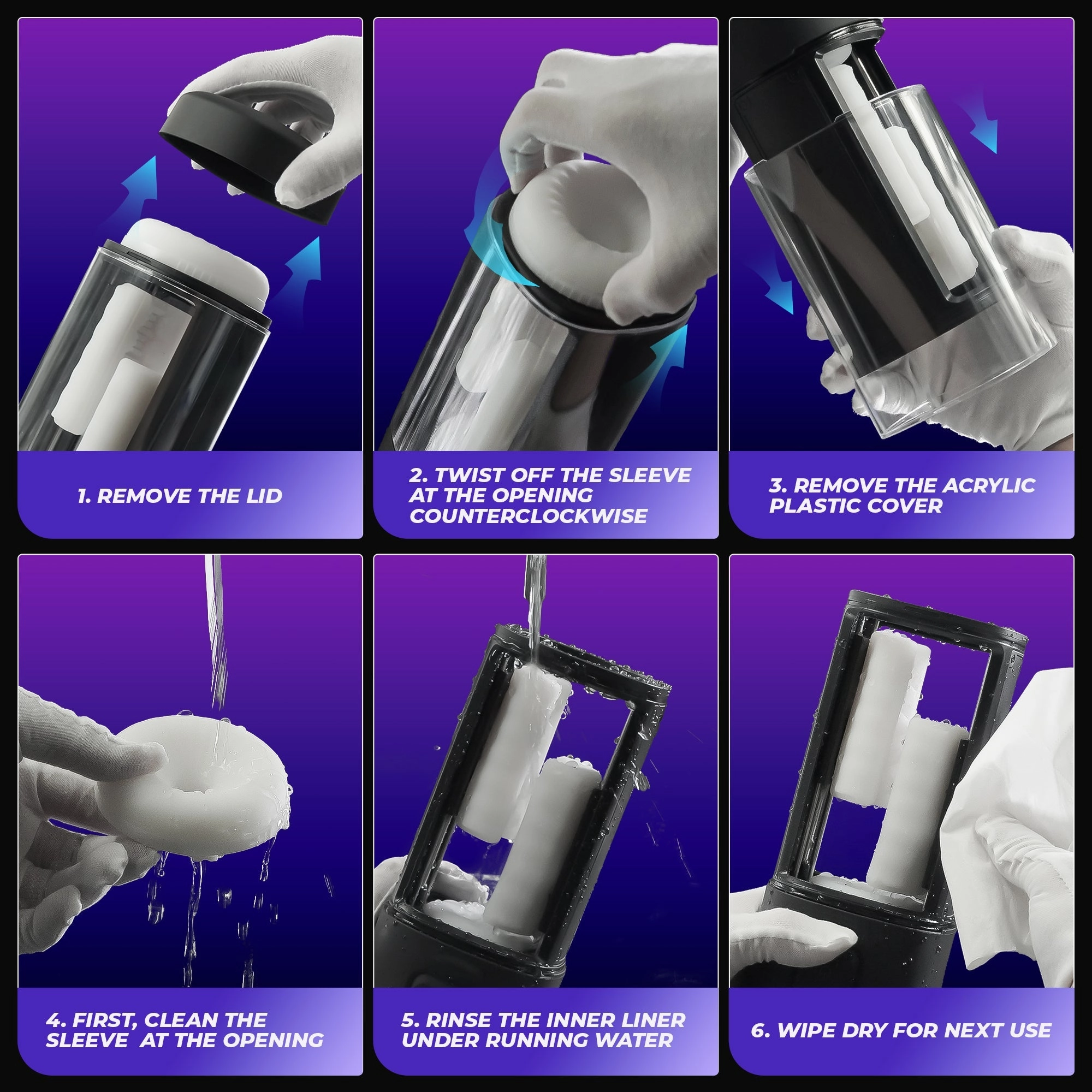 Automatic Male Masturbator with 10 Vibrating, 6 Rubbing & 2 Heating Levels