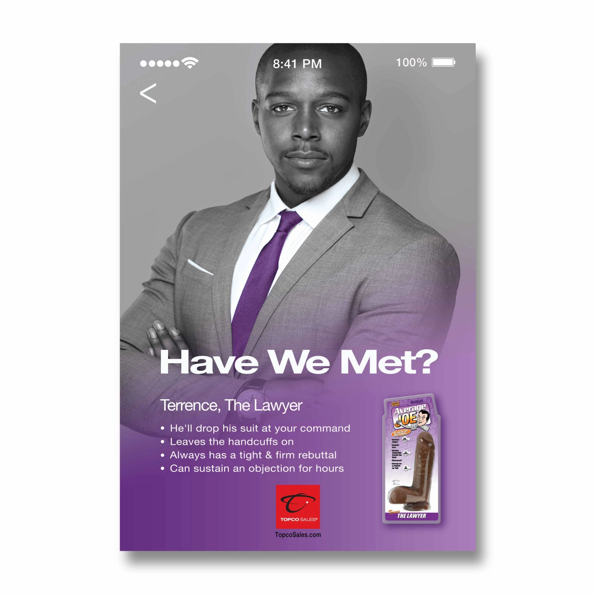 Average Joe® Have We Met... Double-Sided Posters, Set of 6 (11 x 17)