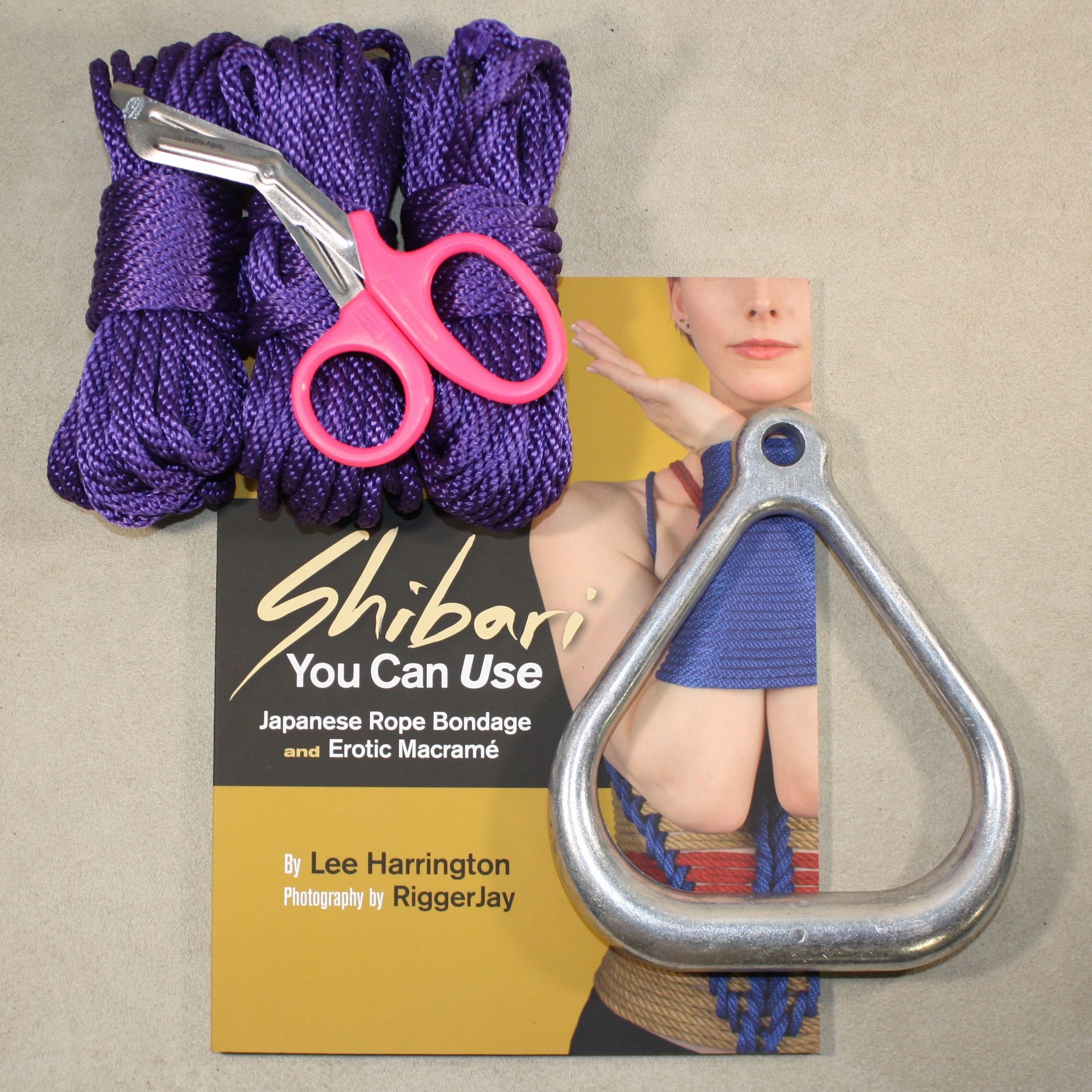 Beginners Rope Bondage Kit (3x30ft   Shears!) - 6mm - 1/4 MFP