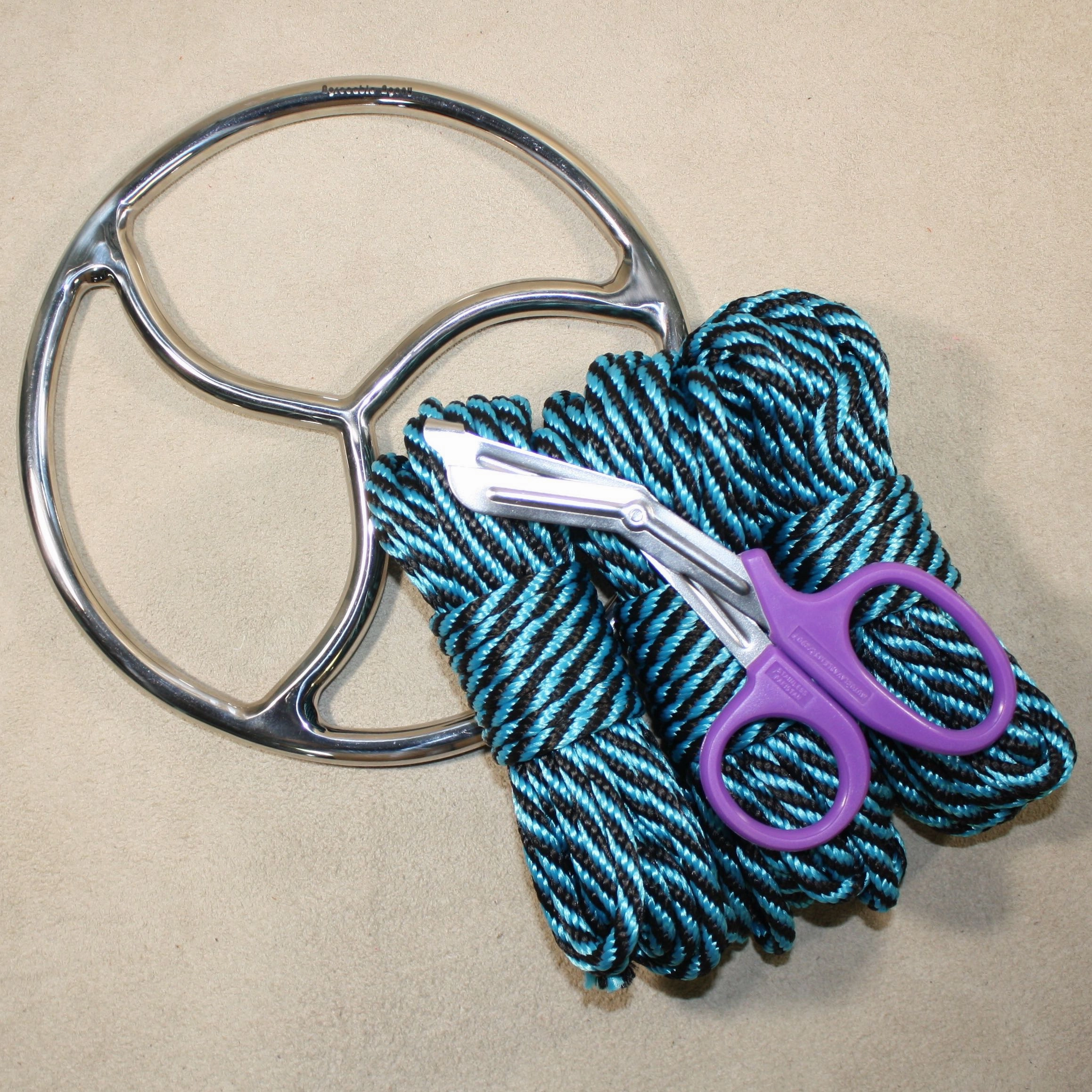 Beginners Rope Bondage Kit (3x30ft   Shears!) - 6mm - 1/4 MFP