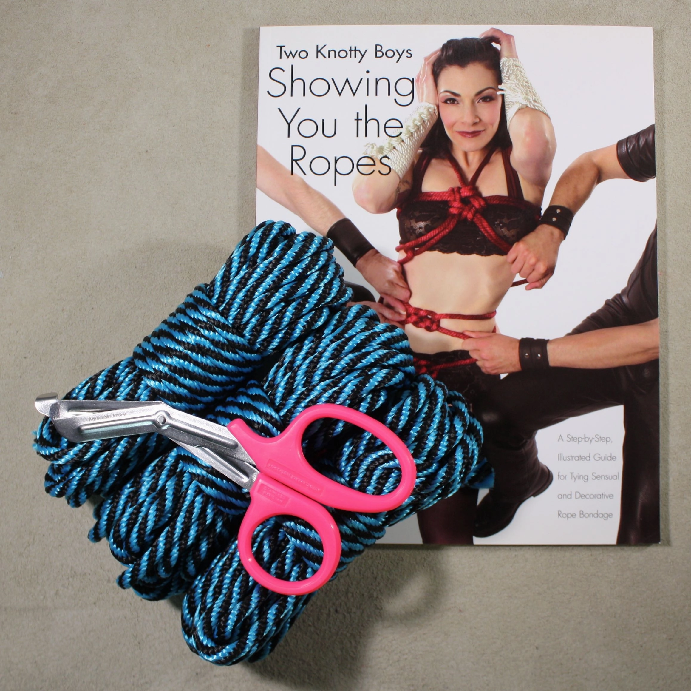 Beginners Rope Bondage Kit (3x30ft   Shears!) - 6mm - 1/4 MFP
