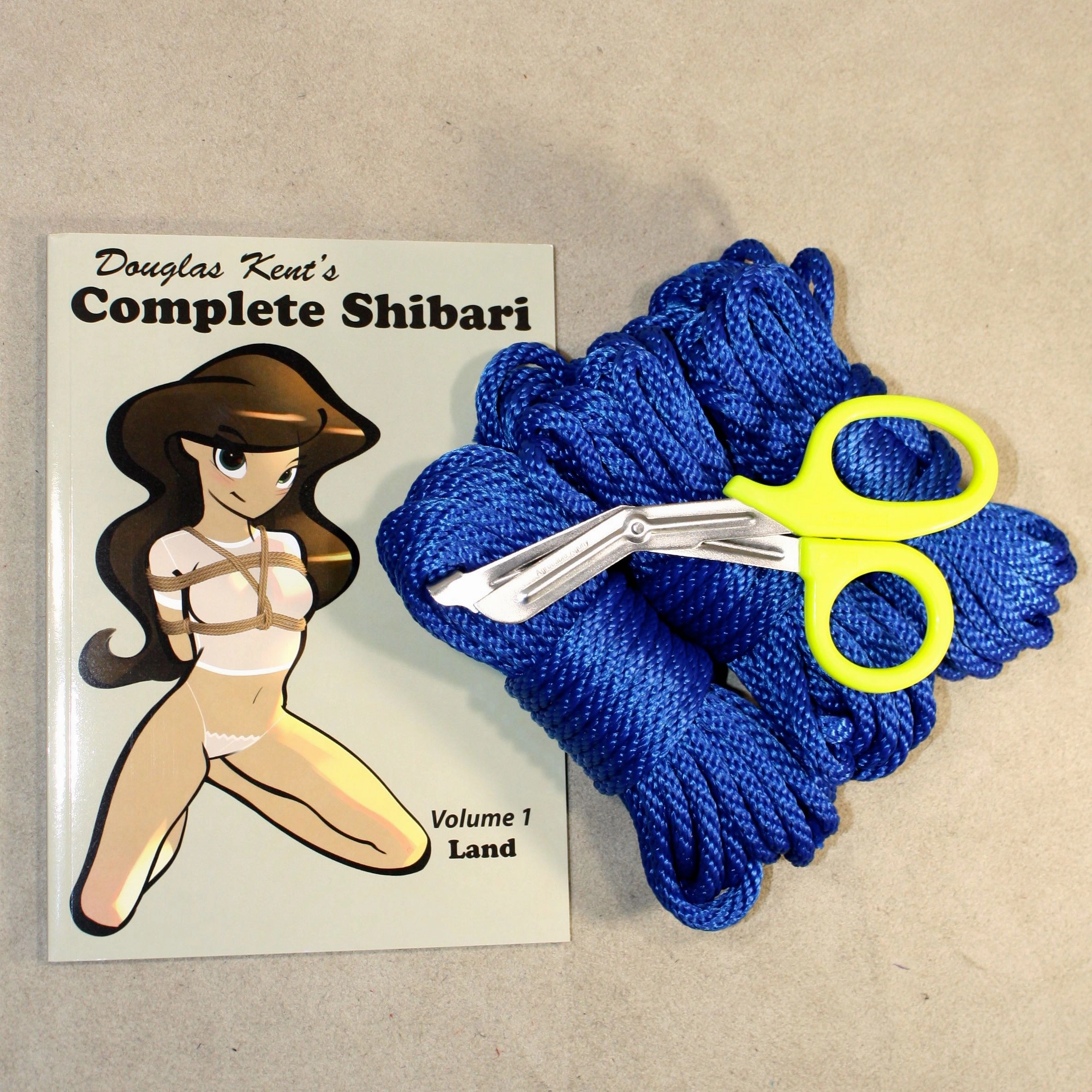 Beginners Rope Bondage Kit (3x30ft   Shears!) - 6mm - 1/4 MFP