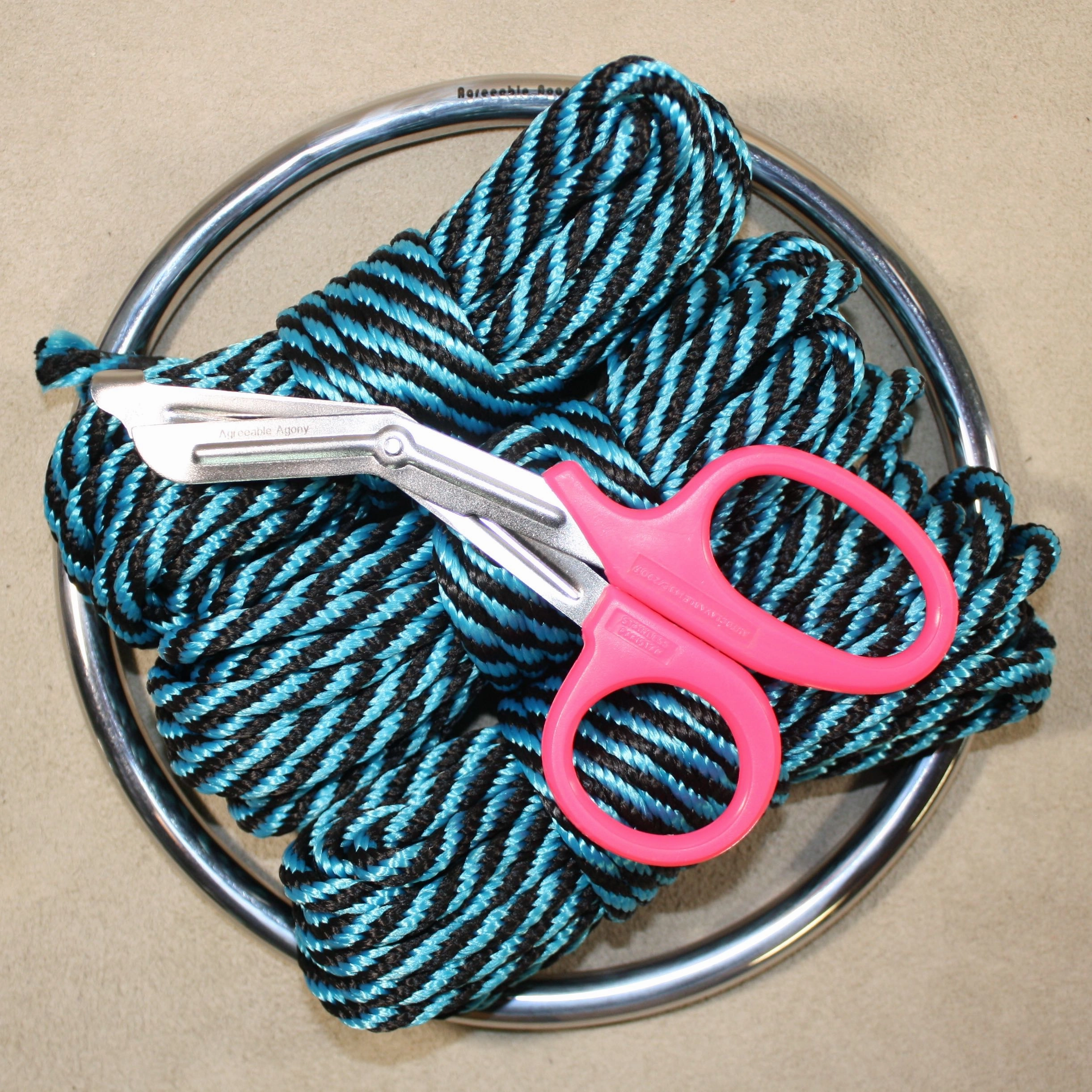 Beginners Rope Bondage Kit (3x30ft   Shears!) - 6mm - 1/4 MFP