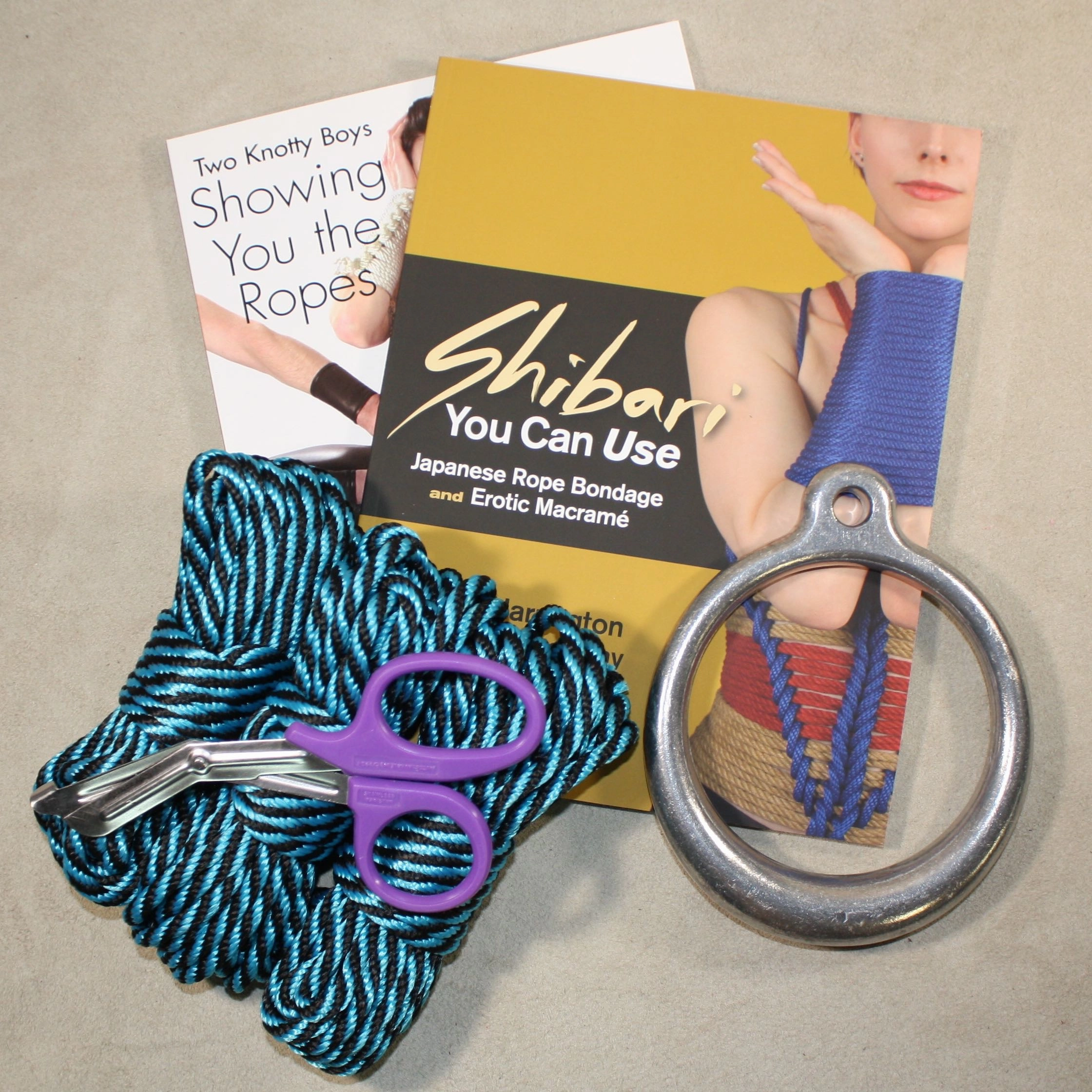 Beginners Rope Bondage Kit (3x30ft   Shears!) - 6mm - 1/4 MFP