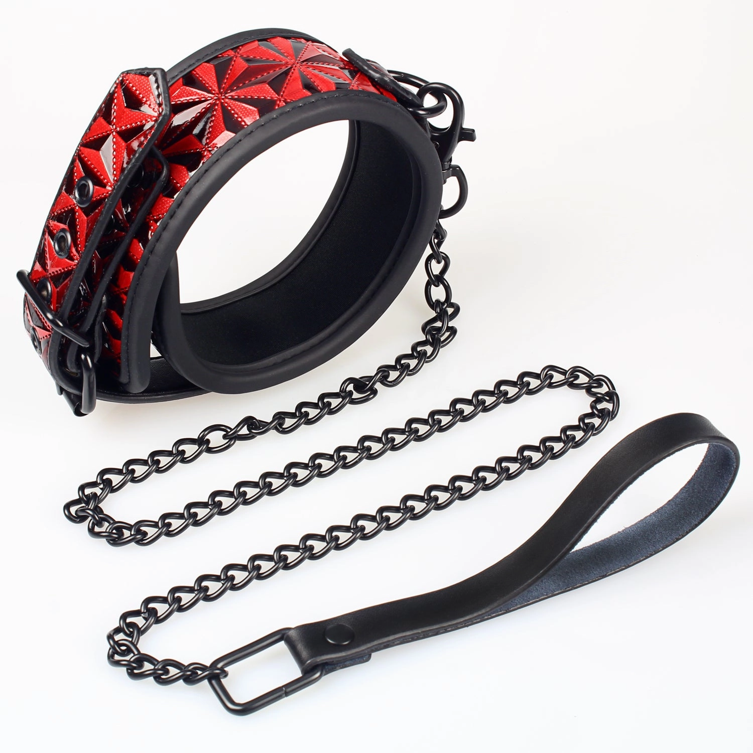 BF-40380A 7pcs Red Bondage Kits