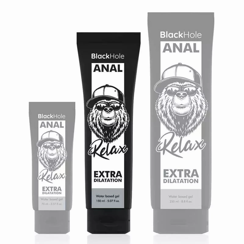 Black Hole Water Base Gel Anal Dilation 150 ml