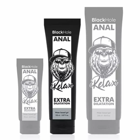 Black Hole Water Base Gel Anal Dilation 150 ml