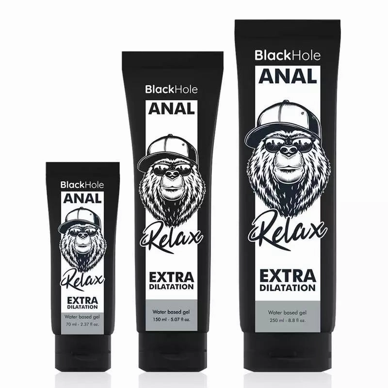 Black Hole Water Base Gel Anal Dilation 150 ml