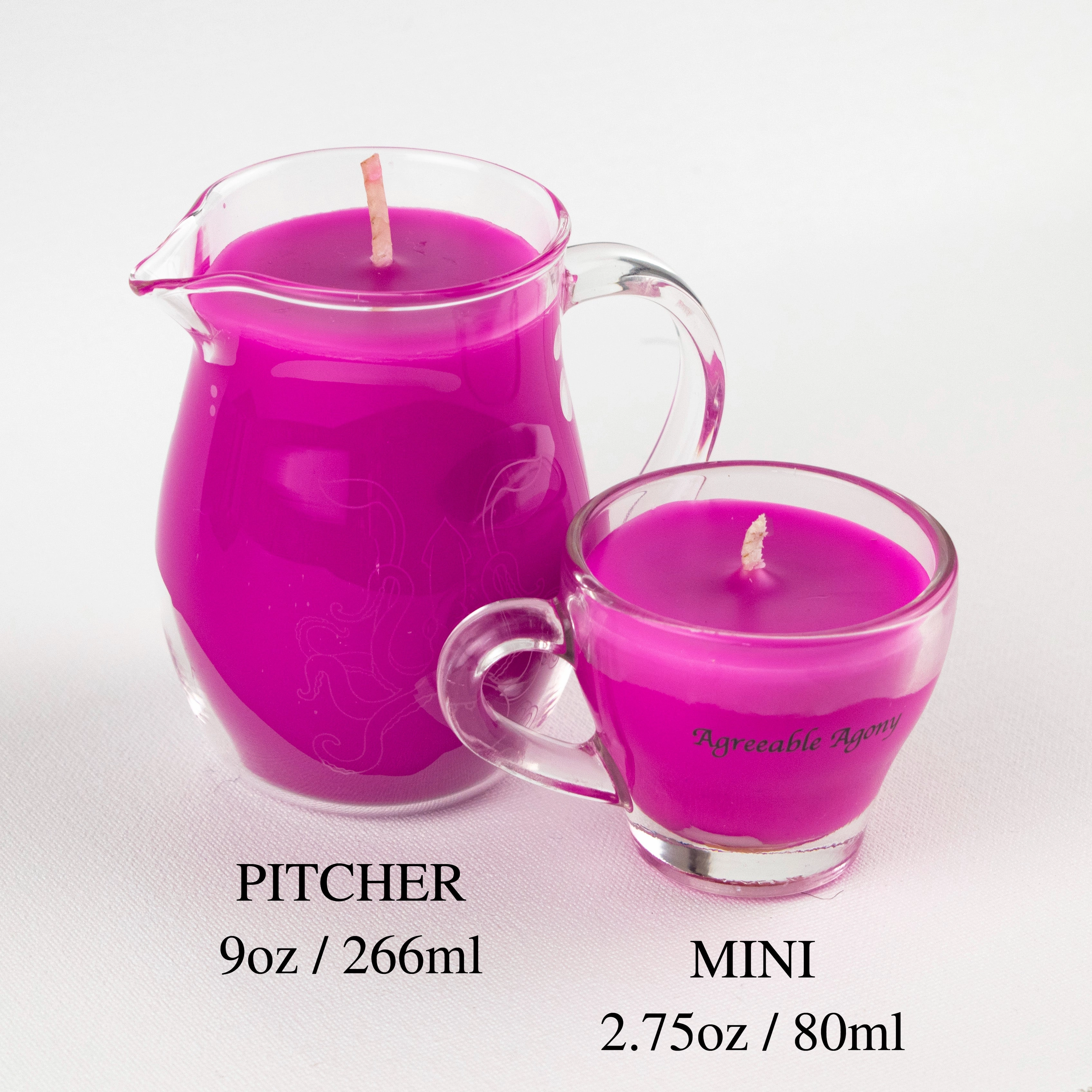 Blacklight Reactive Mini Wax Play Candle - Low Temp - UV - Paraffin