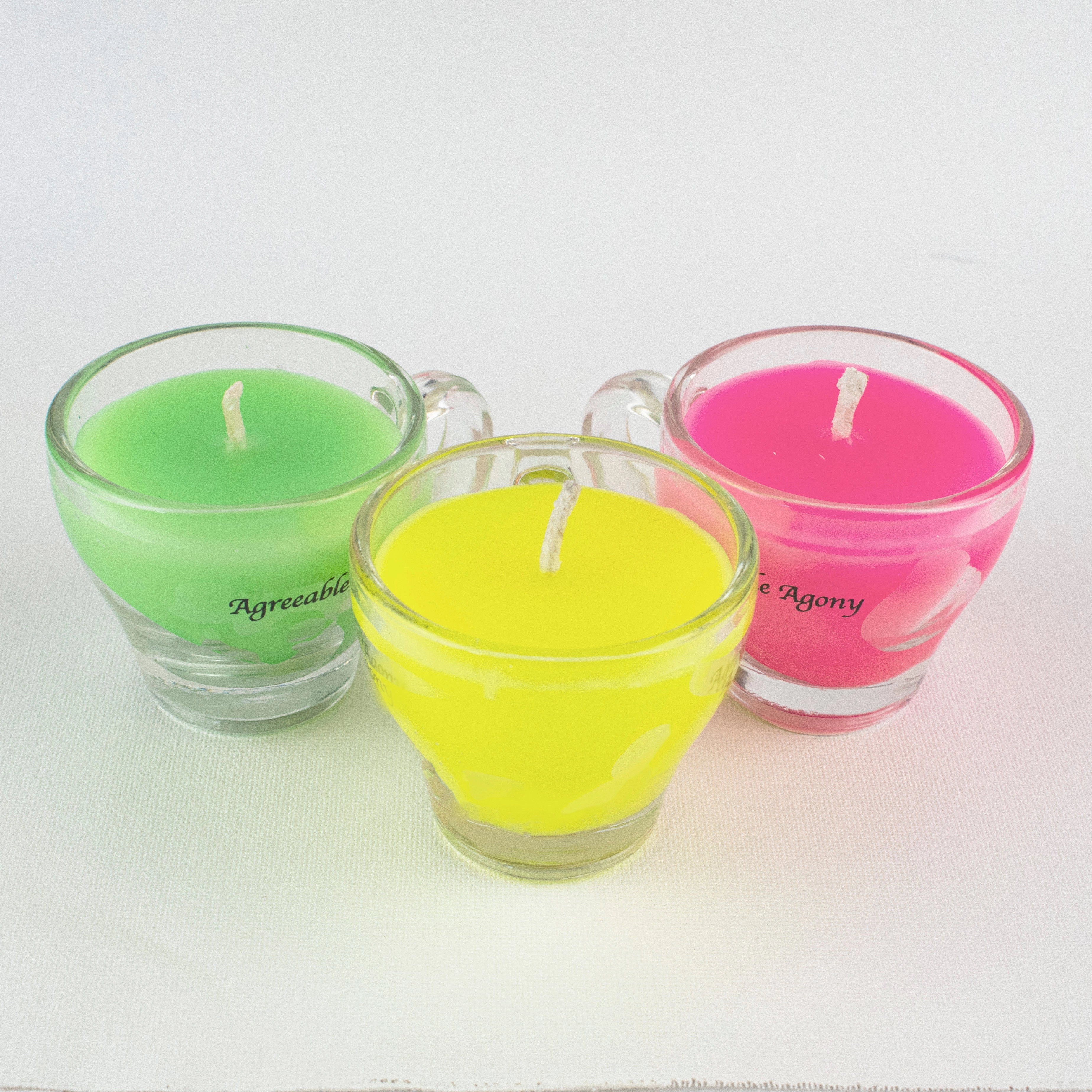Blacklight Reactive Mini Wax Play Candle - Low Temp - UV - Paraffin