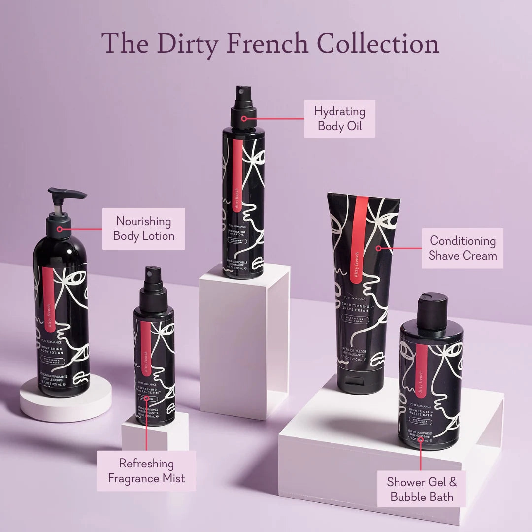Body Dew Lustra - Pheromone Hydrating Body Oil - Dirty French - IN STOCK - 30 LEFT! - Pure Romance