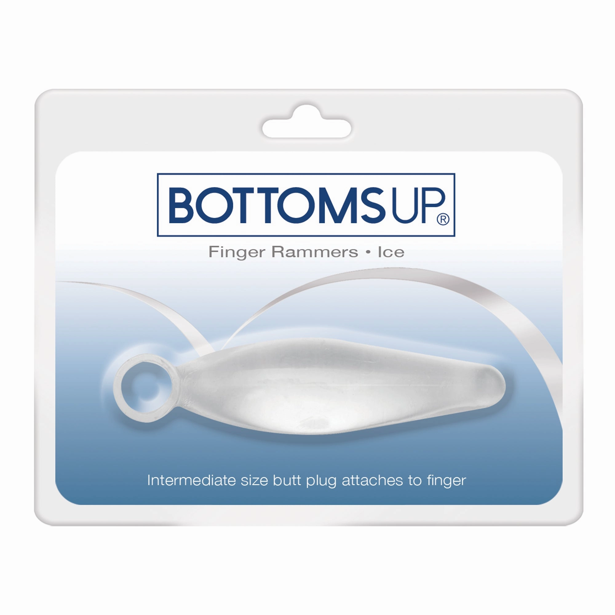 Bottoms Up®Finger Rammers, Ice, Medium