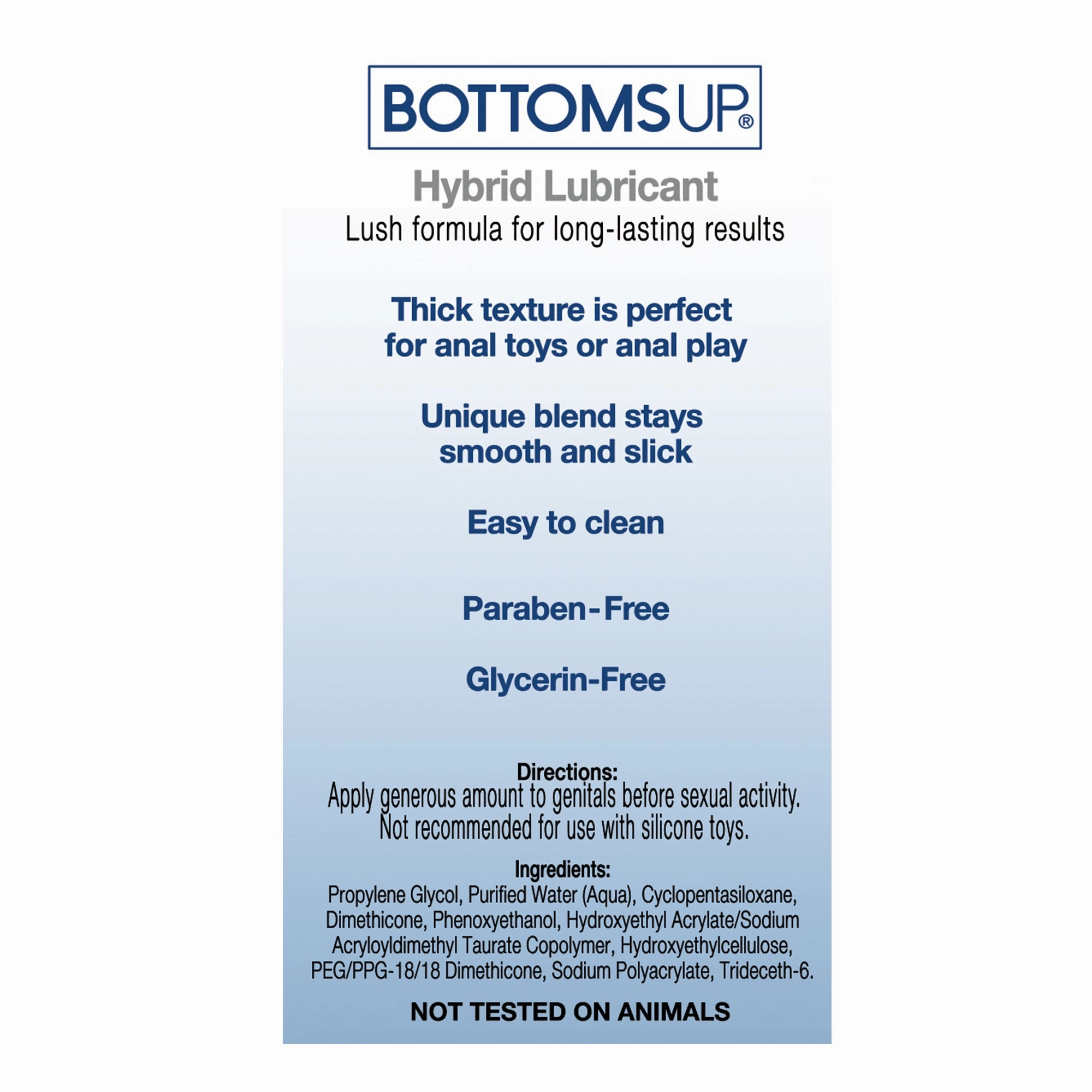Bottoms® Up Hybrid Lube, 8.6 fl. oz.