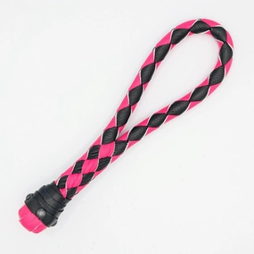 Braided Loop Cable Slapper  - Braided Leather paddle
