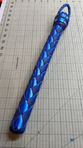 BraidJack! - Braided Leather Thumper - Braided Leather Paddle