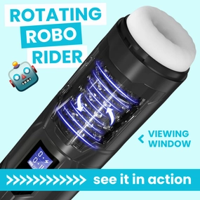 Buzzer Beater - Waterproof Thrusting and Rotating Male Masturbator