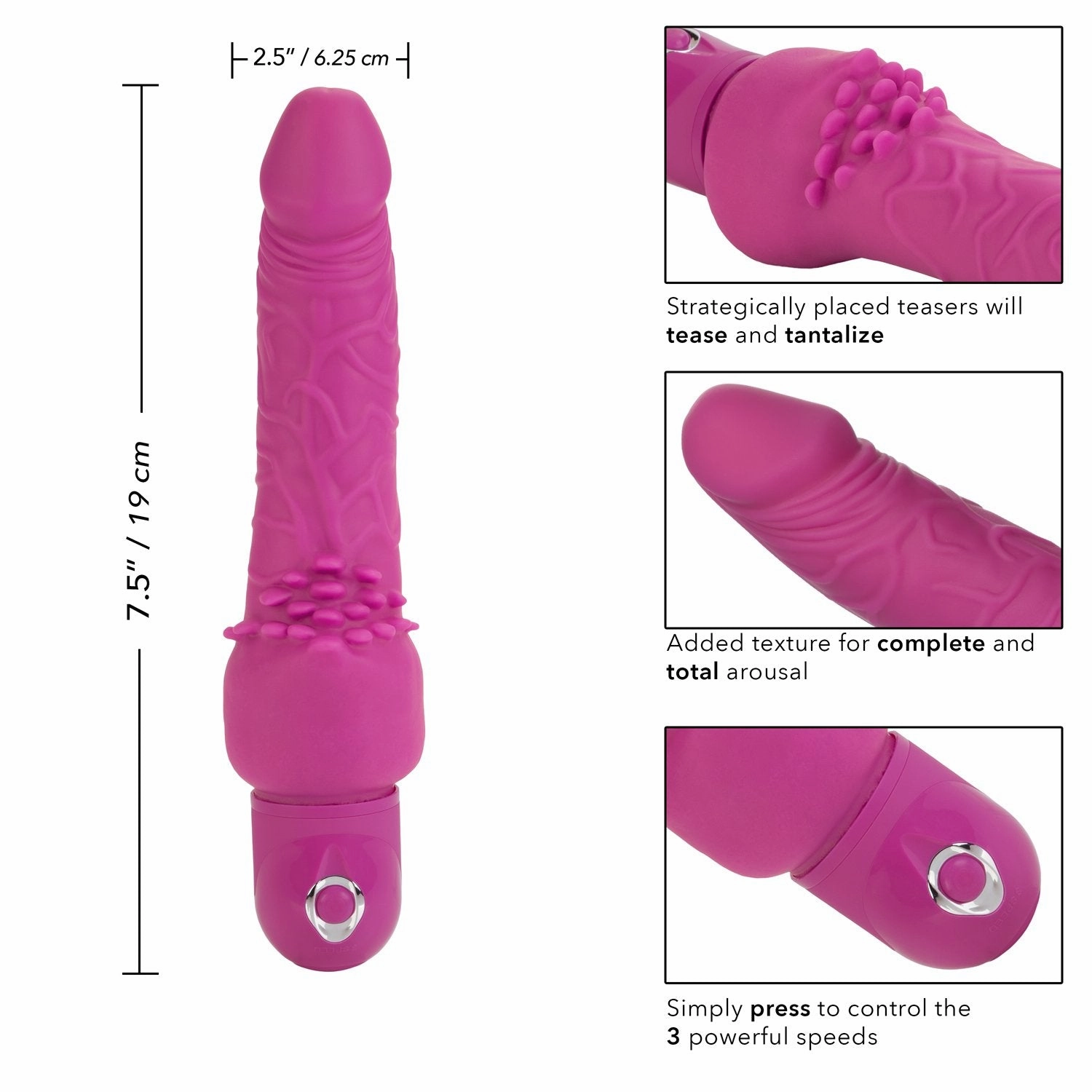 CalExotics Power Stud Cliterrific Vibrator