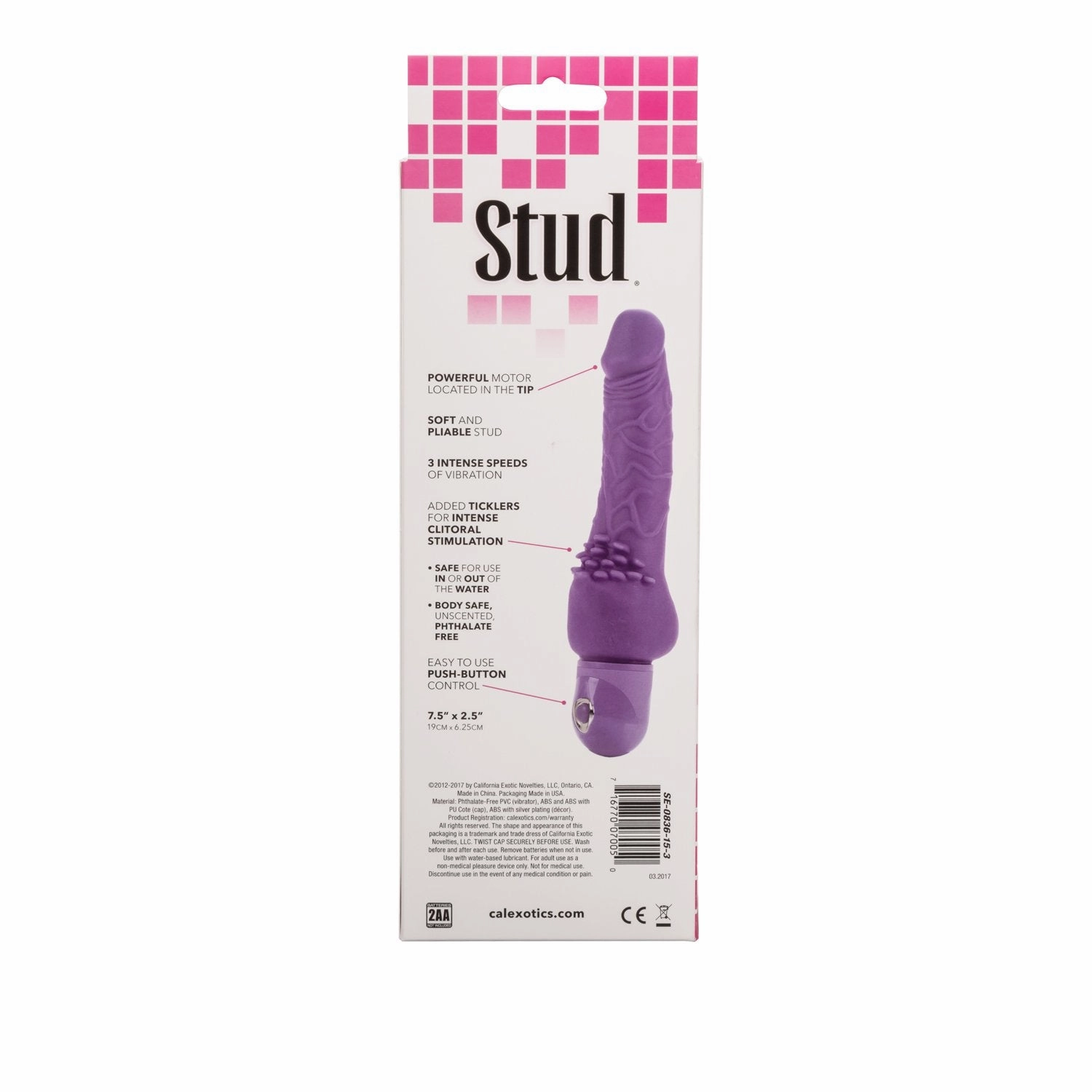 CalExotics Power Stud Cliterrific Vibrator