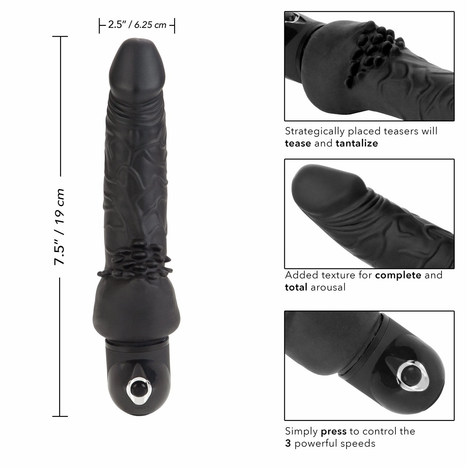 CalExotics Power Stud Cliterrific Vibrator