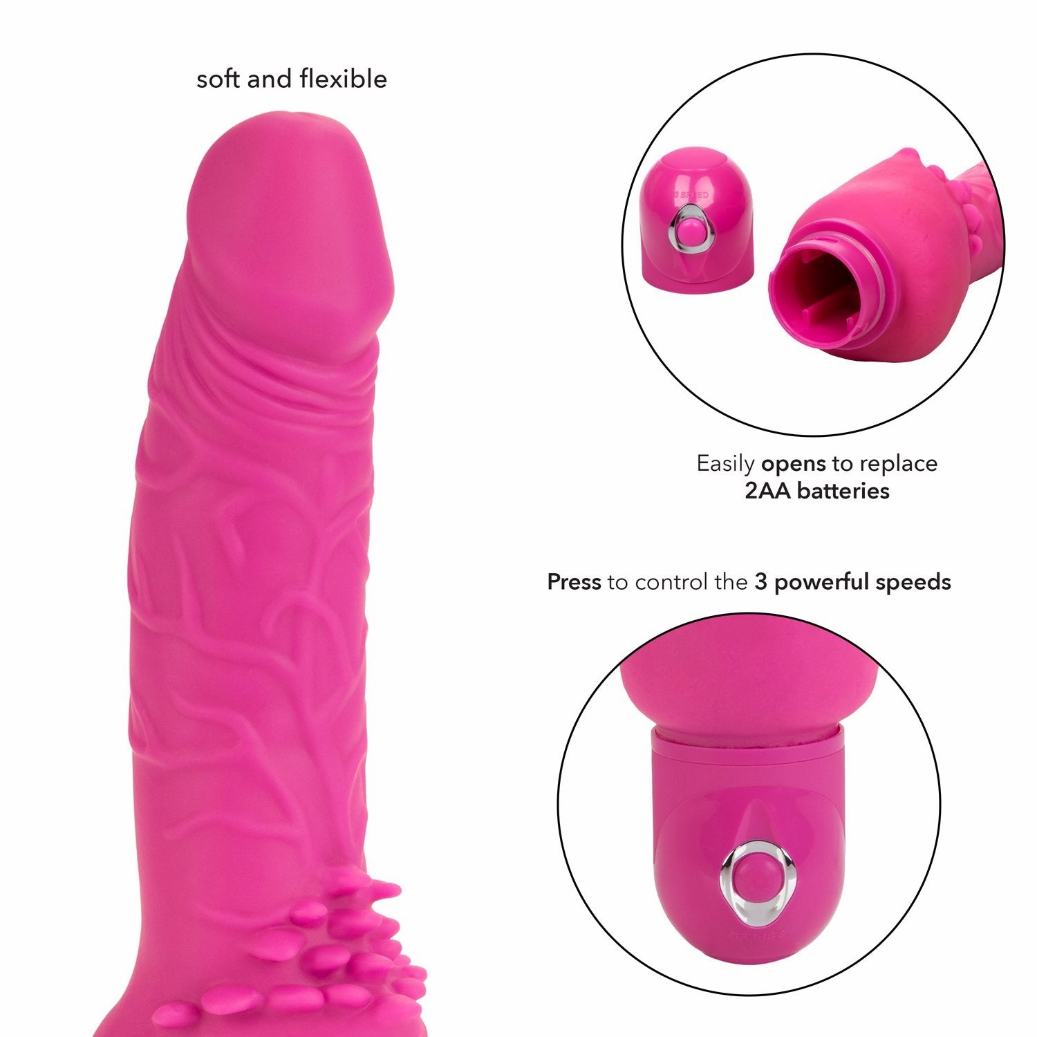 CalExotics Power Stud Cliterrific Vibrator