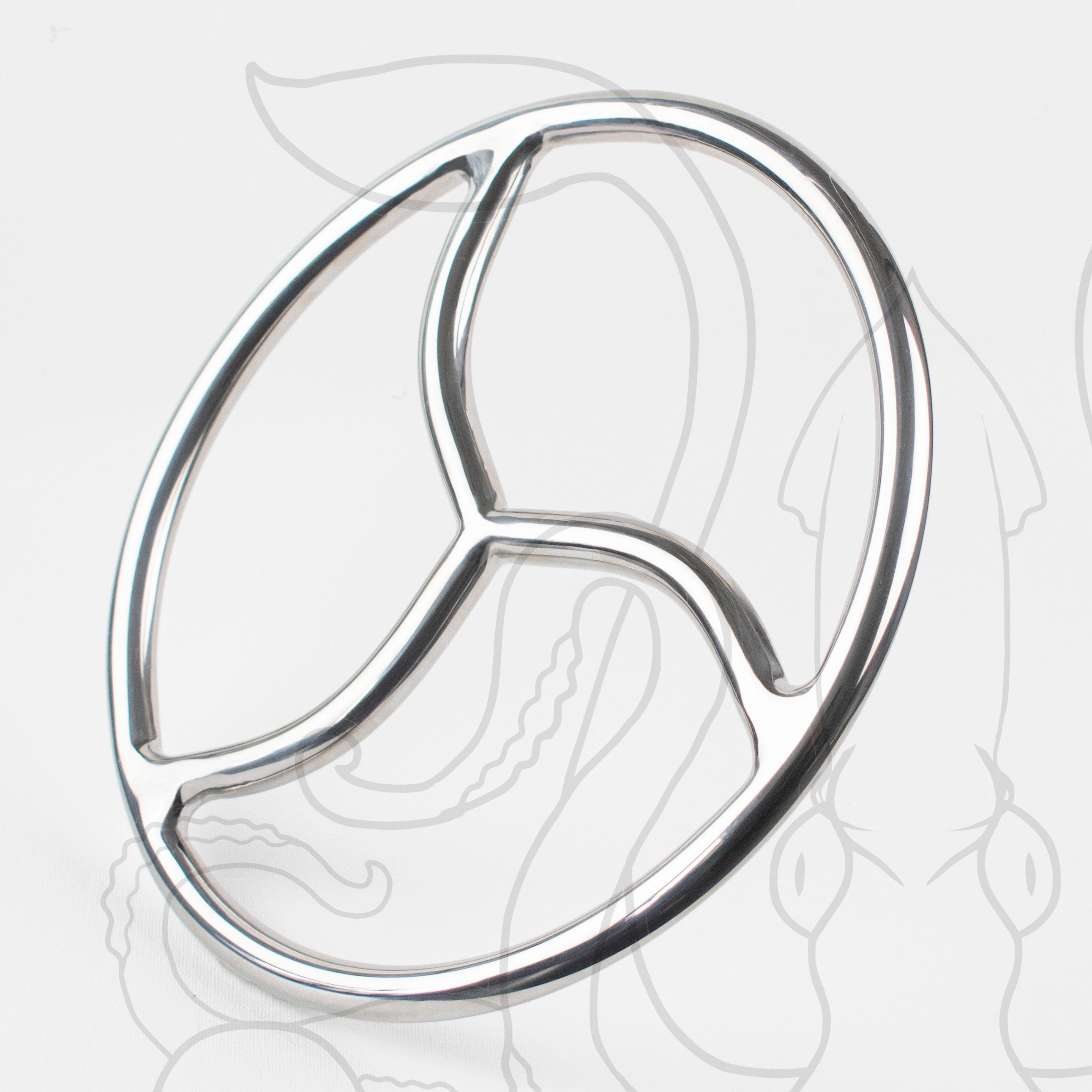 Clearance Sale: Seconds Stainless Steel Suspension Ring – 6 and 9