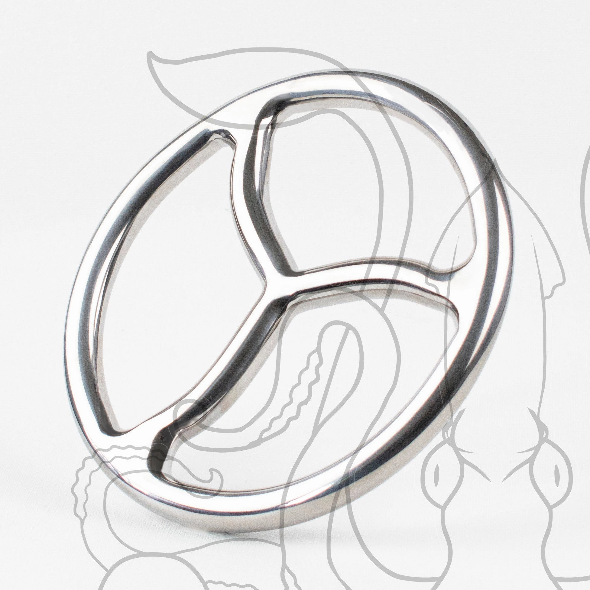 Clearance Sale: Seconds Stainless Steel Suspension Ring – 6 and 9