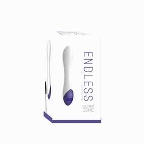 CLOSEOUT-UltraZone Endless 6X Silicone Vibe, White
