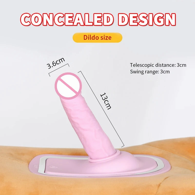 Cuddle Doggo Thrusting & vibrator Dildo