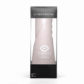 CyberSkin® Release™ Deep Throat Stroker, Flesh, Vibrating
