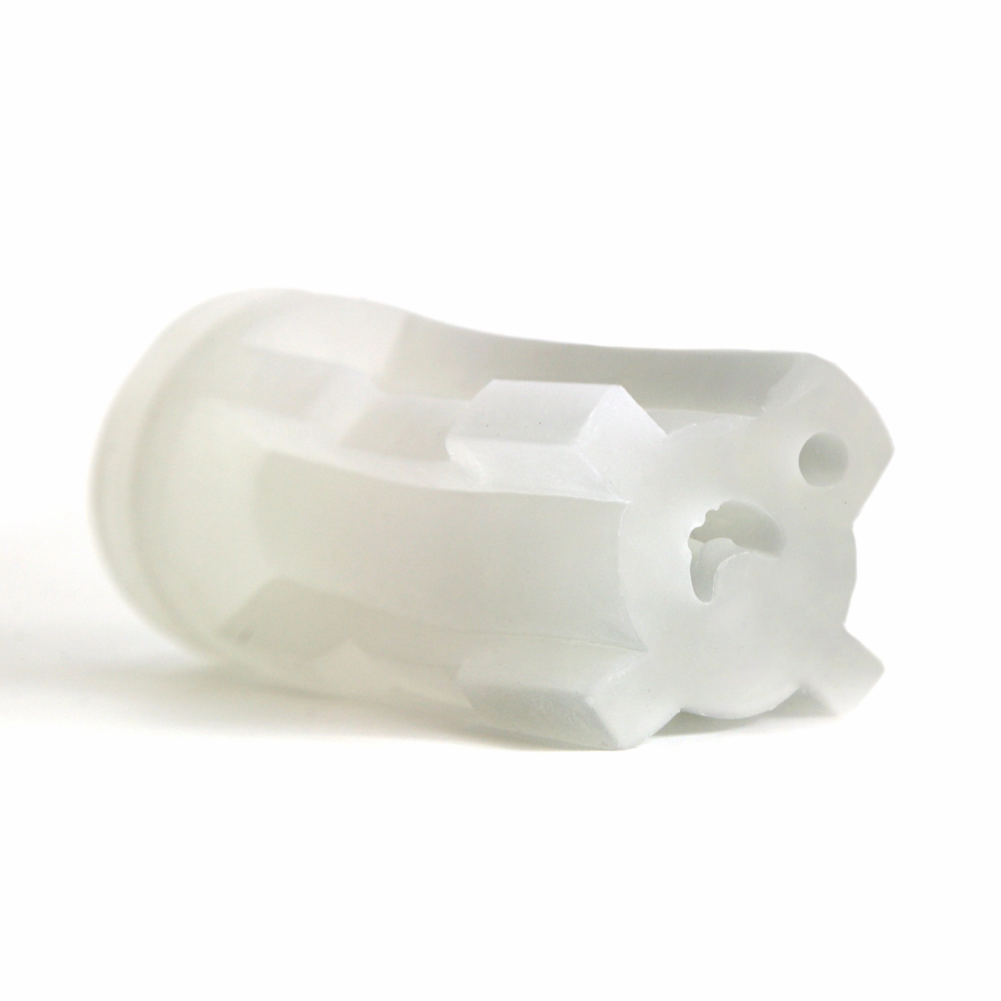 CyberSkin® Vulcan® Mouth Stroker w/Cooling Glide, Frost