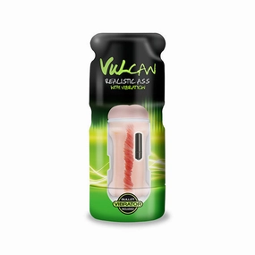 CyberSkin® Vulcan® Realistic Ass w/ Vibration, Cream