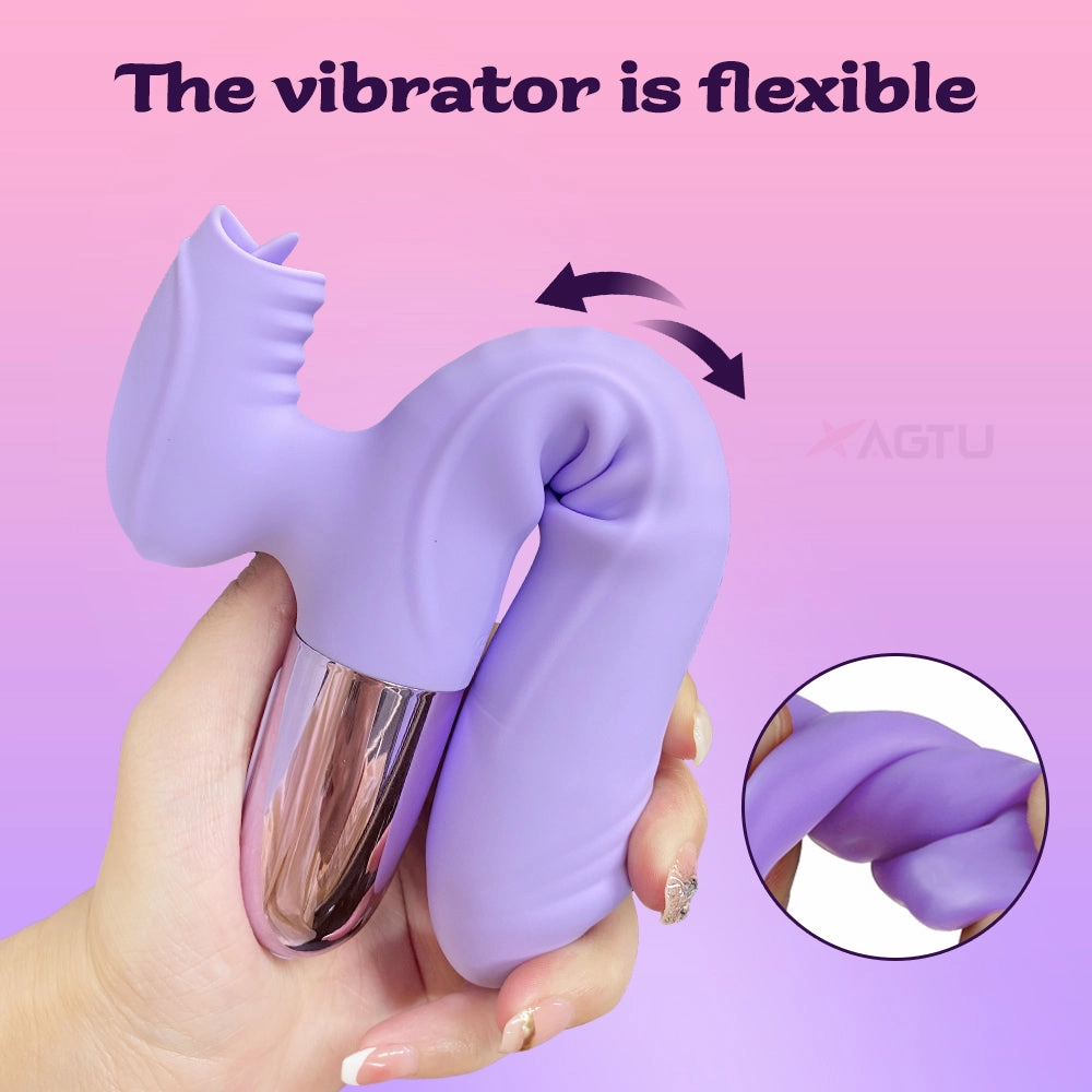 Deborah- G Spot Rabbit Vibrator for Women with Tongue Licking Clitoris Stimulator Heating Dildo