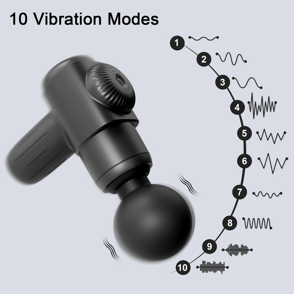 Discreet Clitoral Vibrator Mini Massage Gun Shape  M1