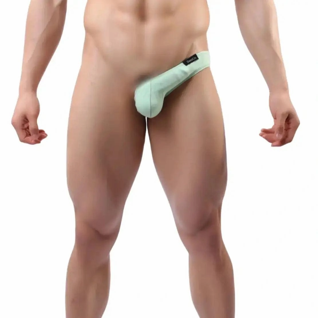 DomiGe Men's Cotton Thong Side Strap Bold Male Sexy Lingerie