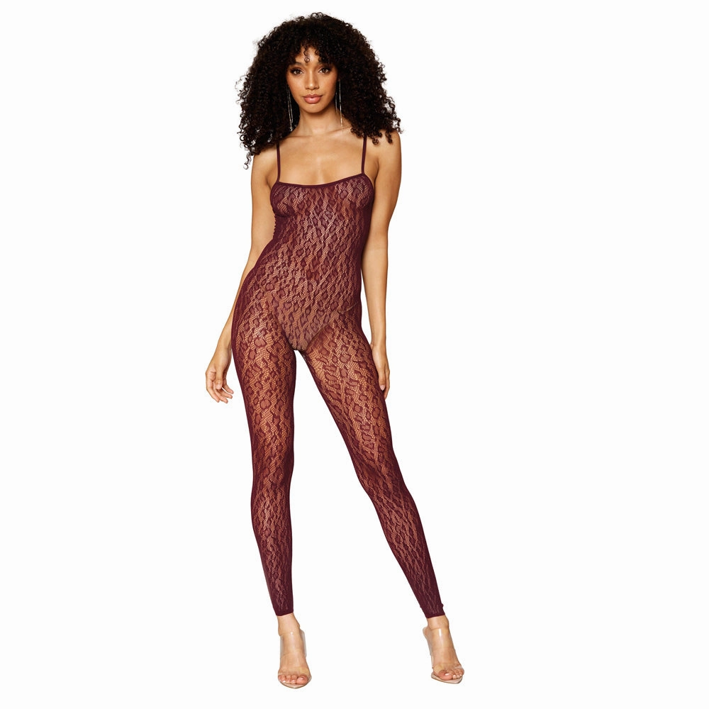 Dreamgirl Lingerie Leopard Fishnet Catsuit Bodystocking & Shrug Set 0417