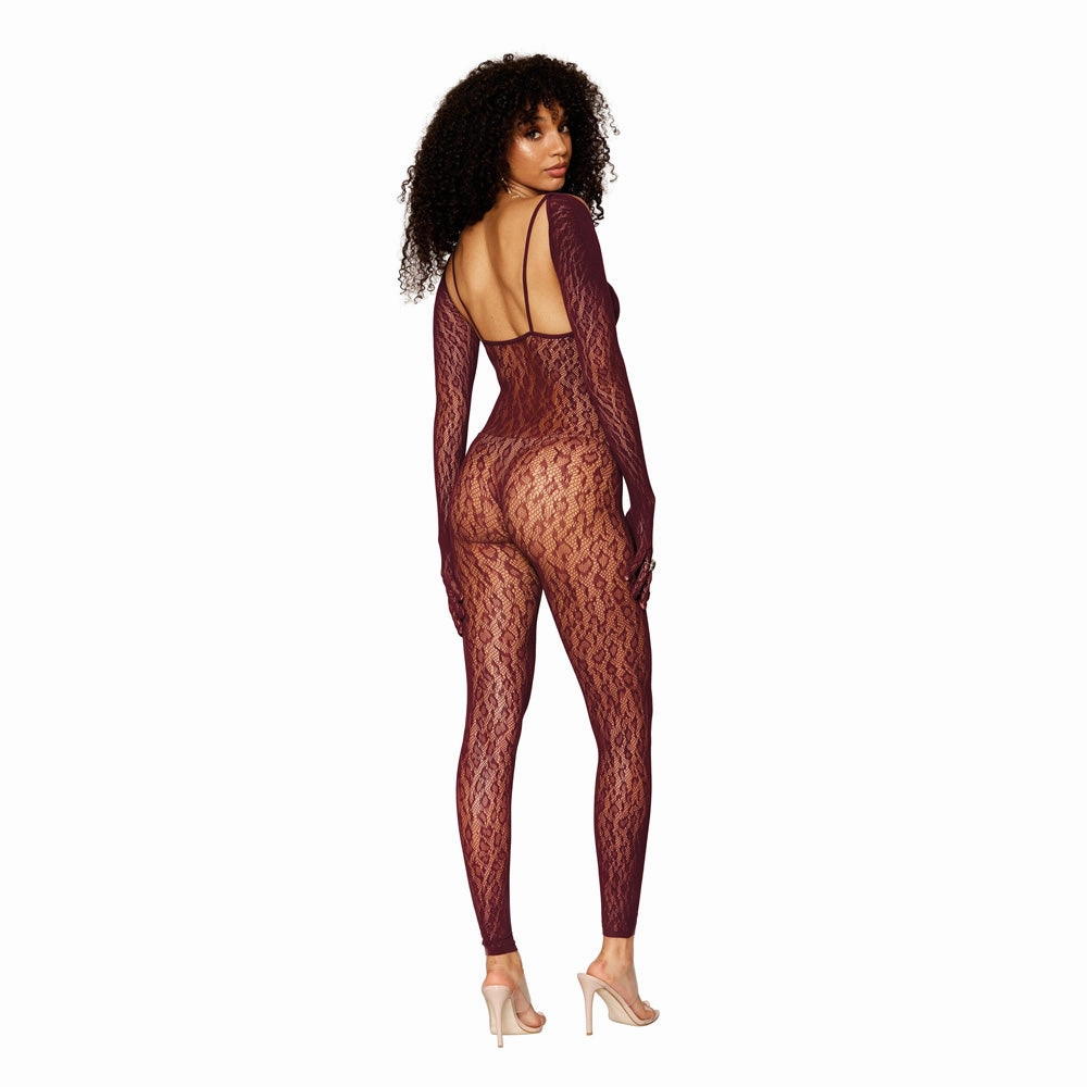 Dreamgirl Lingerie Leopard Fishnet Catsuit Bodystocking & Shrug Set 0417