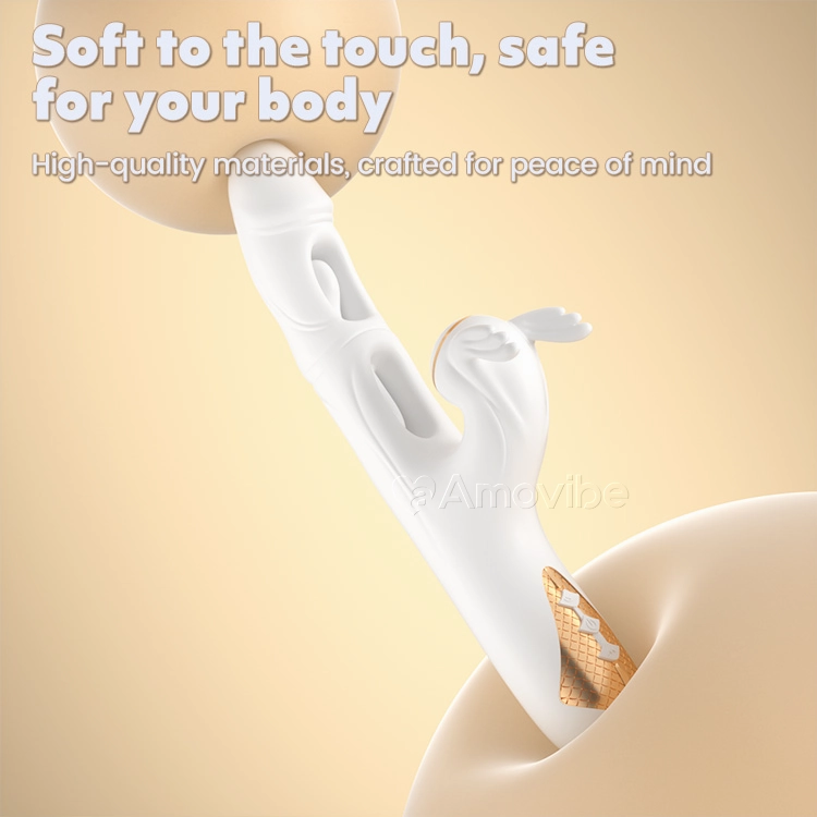 Dual Vibration & Suction with Warming Sensation for Ultimate G-Spot Vibrator Pleasure