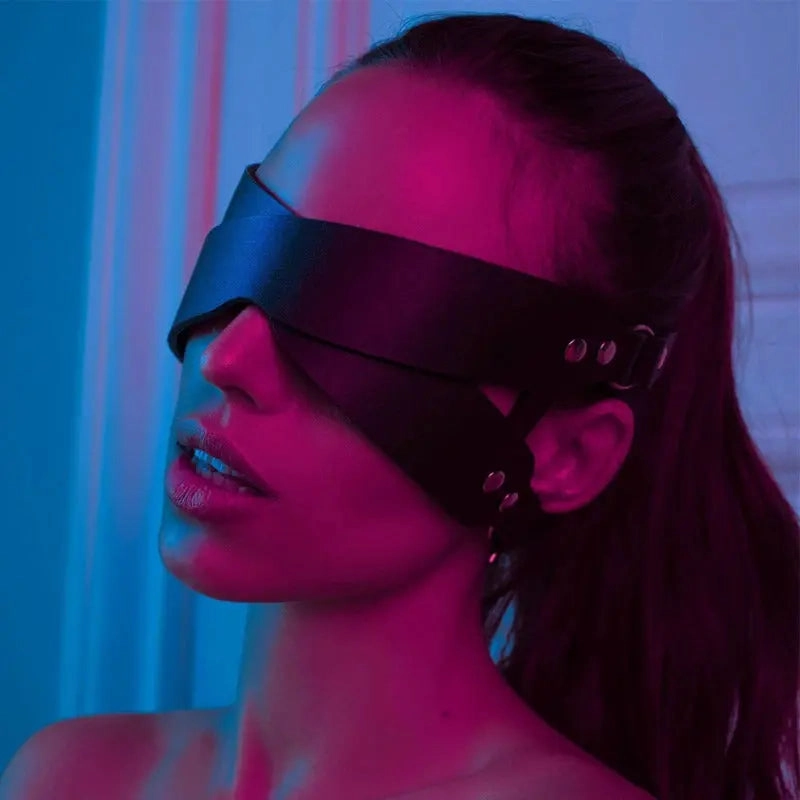 Erotic Bondage Mask Blindfold