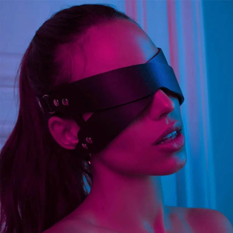Erotic Bondage Mask Blindfold