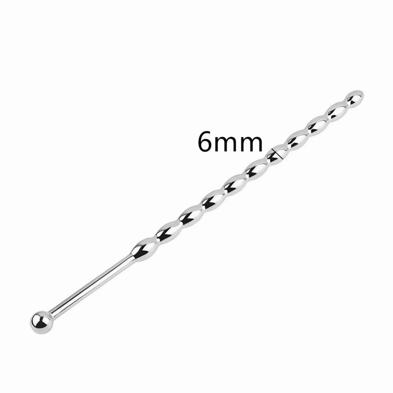 Extreme Pain Explorer Urethral Sounding: Stainless Steel Penis Plug Advanced Stimulation